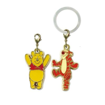 Winnie the Pooh Metal Marker Charm Set i-UP (Pooh & Tigger)