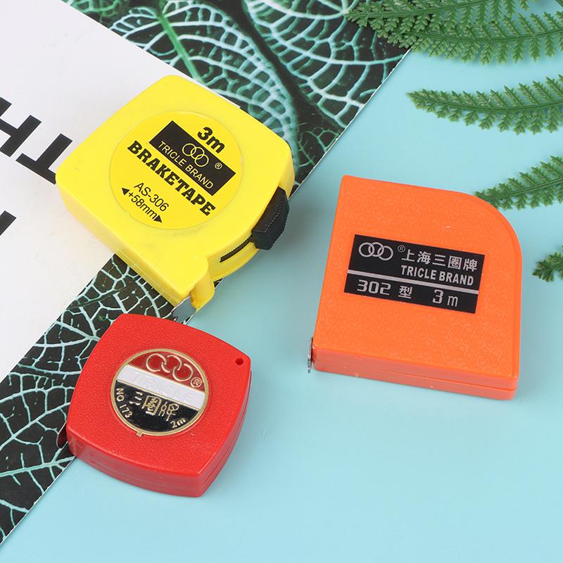 2/3 meter Einziehbares Linealband Tragbares Mini-Metall-Zuglineal Maßband