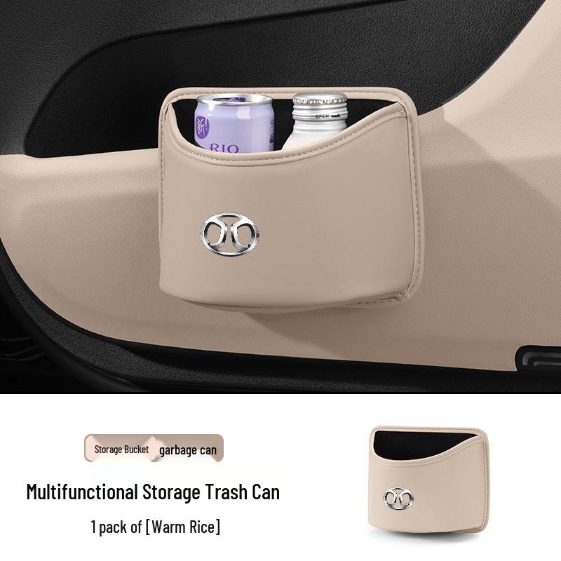 Car Trash Can Storage Box for BAIC BJ30/BJ40/EC3/M7
