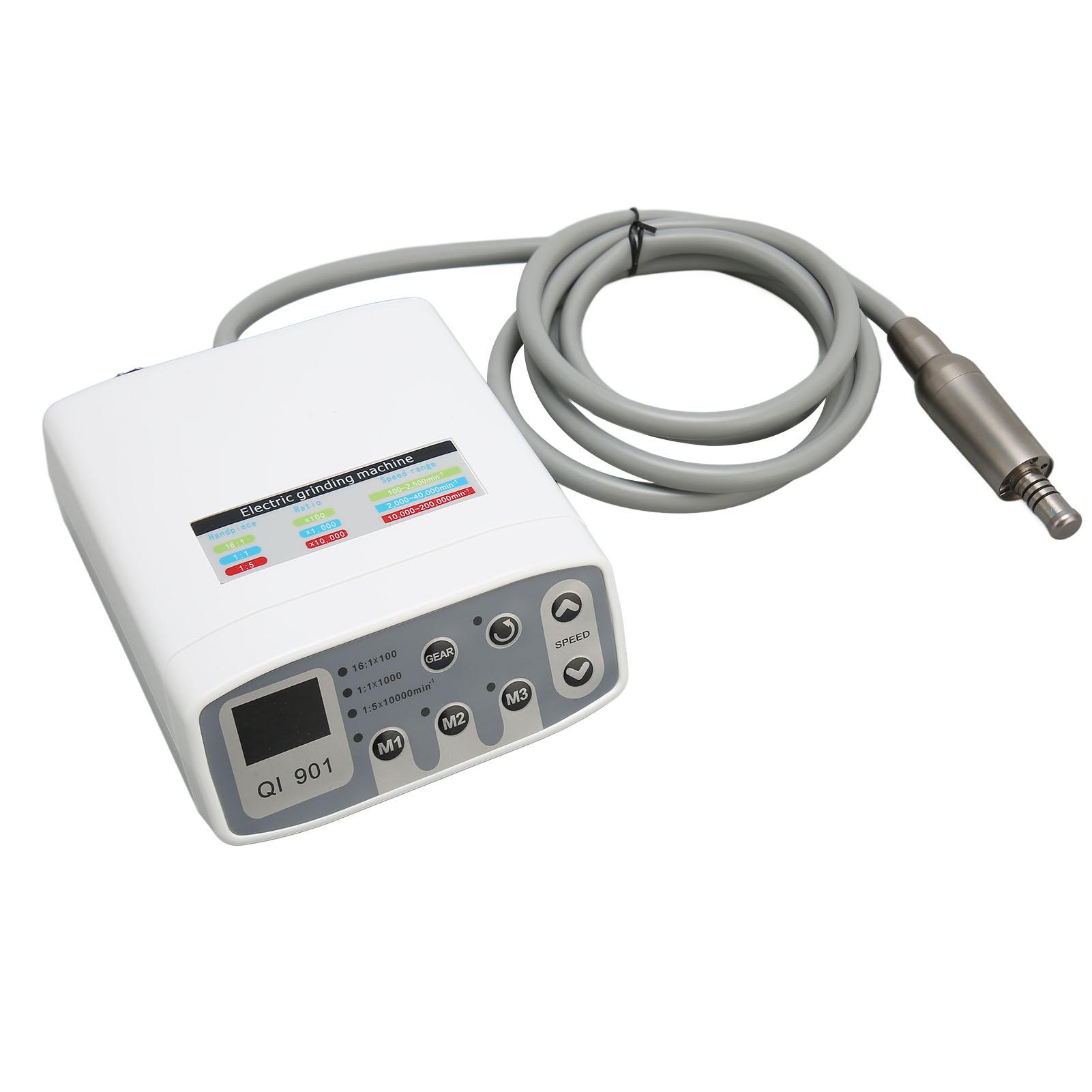 

Стоматологическая шлифовальная машина с высокой/низкой скоростью преобразования 2000‑40000 об/мин Электрический полировщик ногтей 100‑240 В США EU Plug