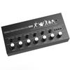 8-Channel Compact Audio Mixer for Microphones & Instruments