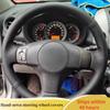 Ized Leather Car Steering Wheel Cover For Toyota Yaris Vios RAV4 2006-2009 Scion XB 2008 DIY Steering Wheel Braid