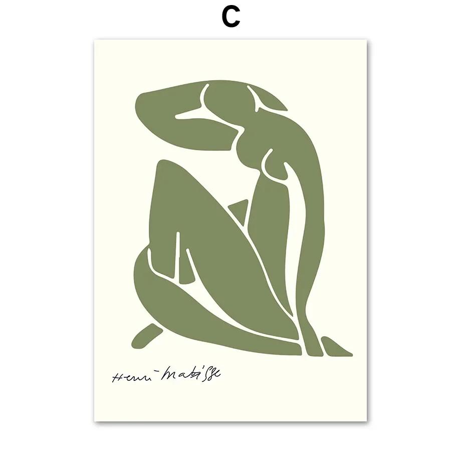 Abstract Matisse Flower Market Picasso Gallery Wall Art Canvas Painting  And Prints Nordic PostersPictures For Living Room Decor