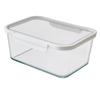 14 Cup Glass Food Storage Container with Tritan Lid Microwave Freezer Dishwasher Safe Stackable 2 Pieces