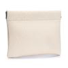 Mini Coin Purse Genuine Leather Small Coin Wallet Pebble Pattern Leather Squeeze Coin Purse Pouch Change Holder for Men & Women