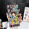 Mafalda Cartoon Cute Soft Phone Case for Samsung Galaxy S26 S25 Edge S24 Ultra S23 Plus S22 S21 FE S20 Black Cover Back Shell