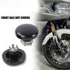 Quick Install Motorcycle Axles Protector Aluminum Construction Weatherproof Designs Front Axles Cap for Bike 121 117 CVO