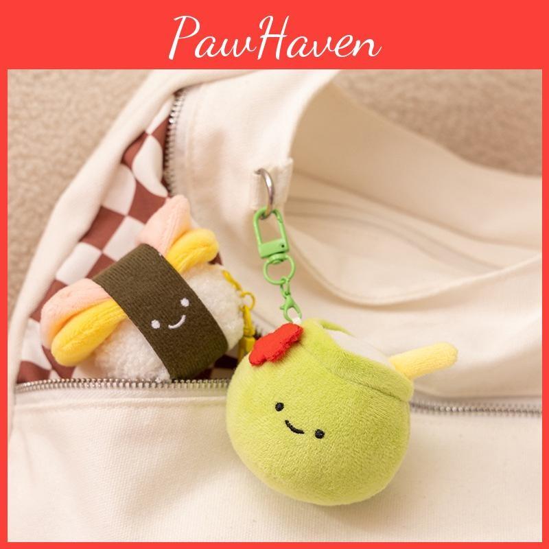 Slippers Fruit Tortoise Shaped Plush Keychain Toy Short Material Gifts Doll