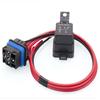 High Power 5 Pin Relay Socket Harness Kit Waterproof for Automotive Marine Car Fan Truck Boat 12V 80A 60A