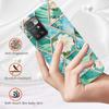 Golden Border Grid Marble Flower IMD Ultrathin Phone Case for Xiaomi Redmi Note 11S,Redmi Note 11 4G,Note 12 Pro 4G,Xiaomi 11T,Redmi 10,Poco X3 NFC...