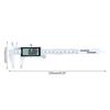 Digital Calipers LCD Screen Display  0-150mm 0-6" Electronic Measuring Tool Suitable for Jewelry Measurement 3D-Printing