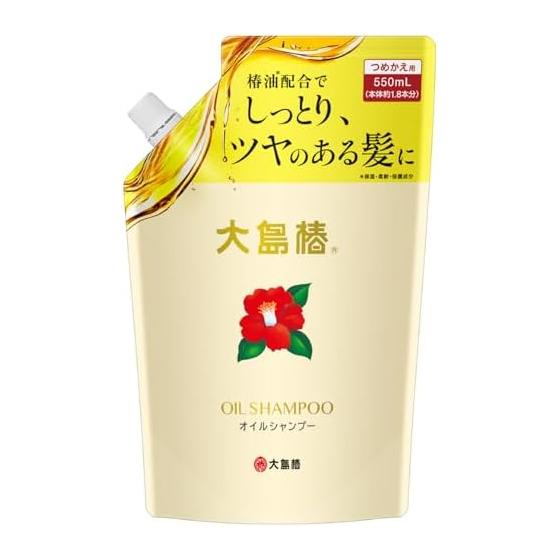 Oshima Tsubaki Oil Shampoo Refill 550ml