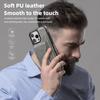 Detachable 2-in-1 Magnetic Kickstand Wallet with Card Holder Leather Phone Case for iPhone 16 Pro Max 15 14 13 Plus Cover