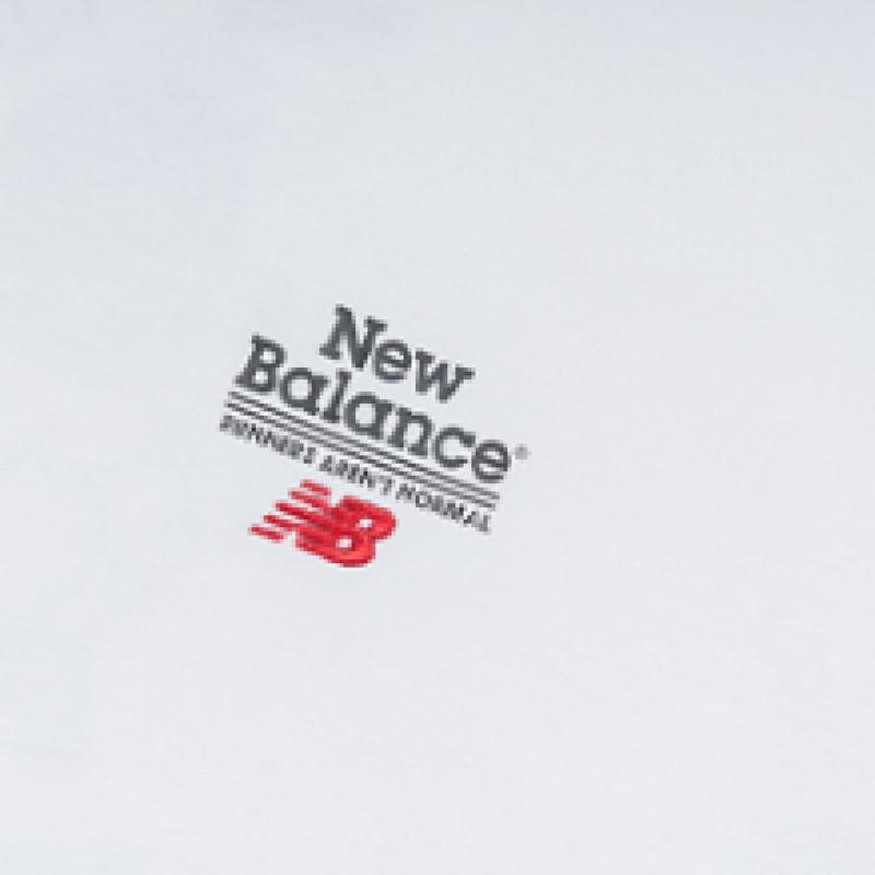 New Balance Uni Nb Boy Runners Club Friends ShorT Sleeve T shirT Nbned