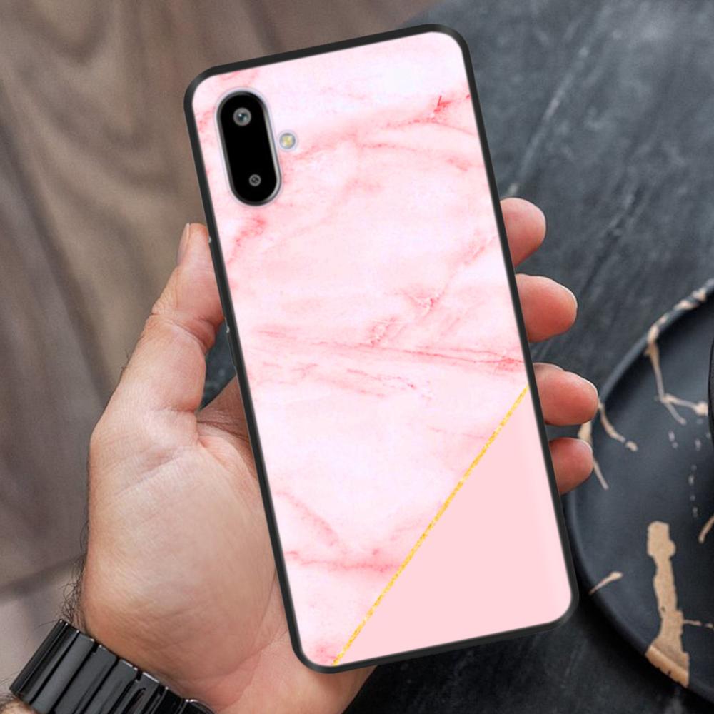 Case For Samsung Galaxy M06 Case 6.74" Cute Flower Cover Soft Silicon Matte Protective Fundas For Samsung F06 Bags Cartoon Shell