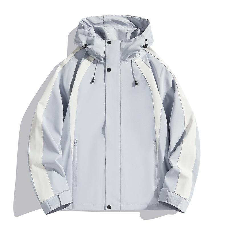 

New Spring and Autumn Jacket for Men and Women Couples Windproof Waterproof Single Outdoor Sports Mountaineering Jacket Jacket 3XL