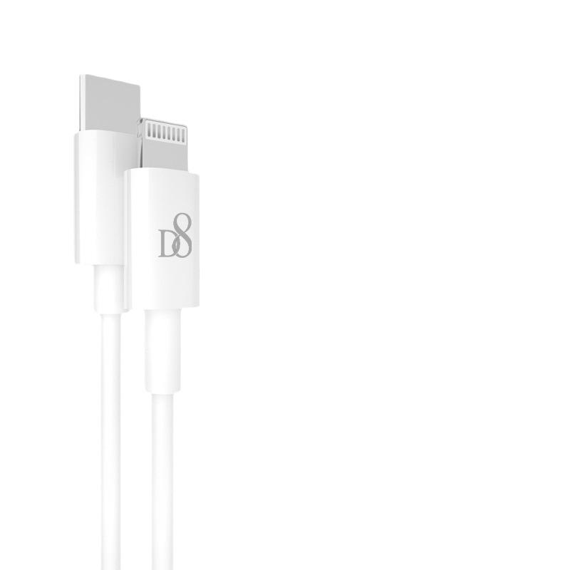Apple-Certified D8 Type-C to Lightning Cable, PD Fast Charging, 1m, Compatible with iPhone 14/14 Pro