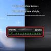 Luminous Creative Temporary Parking Card for Oshan Models: X70A, Z6, X5, Keshang, X7PLUS