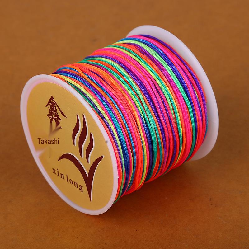 Non. 72 Fil de Jade Corde Tressée Kit de Matériel pour Bracelet et Collier DIY