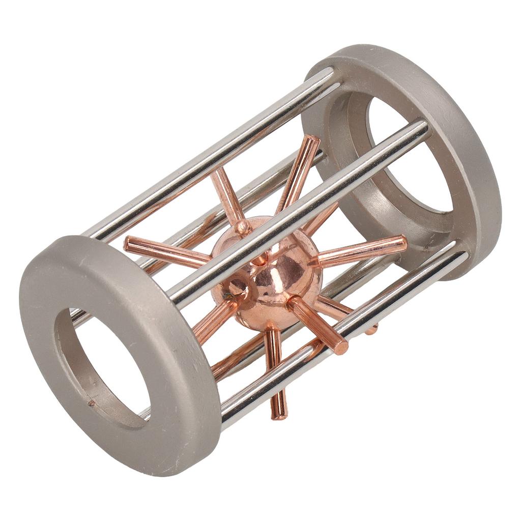 Trapped Spiked Ball Puzzle Adult Portable Zinc Alloy Funny Unlocking Puzzle Toy for Home Office