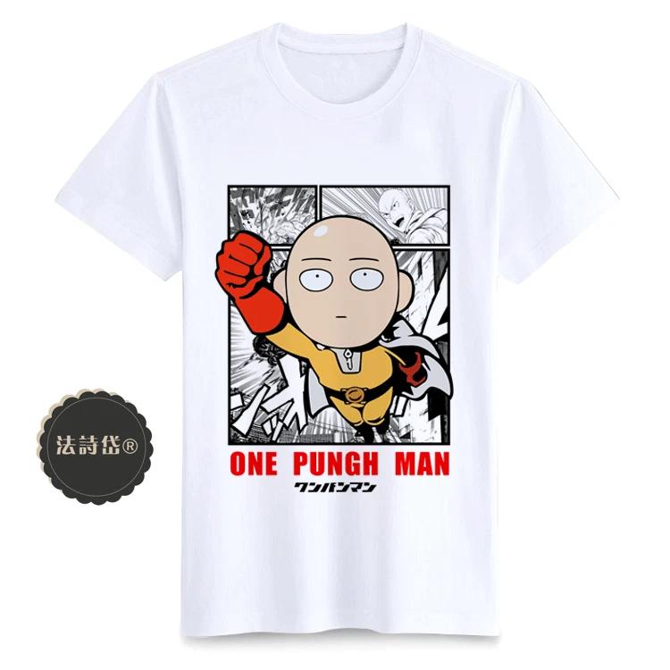 ONE PUNCH-MAN Cosplay Anime Manga T-Shirt White Costumes New M