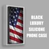 American USA Flag Five-pointed Star S25 Ultra Case For Samsung Galaxy S25 S24 S23 S20 S21 FE S22 Ultra S10 Plus Soft Phone Cover