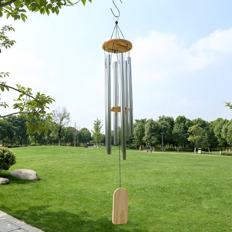 Copper Money Wind Chime Pendant Balcony Outdoor Yard Garden Home Decoration Metal Pipe Wind Chime Large Wind Chimes Bells Tubes