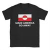 Unisex Womens MAGA T Shirts Greenland 100 Cotton Tops Creative Short Sleeve Crewneck Tee Shirt Gift Idea TShirts