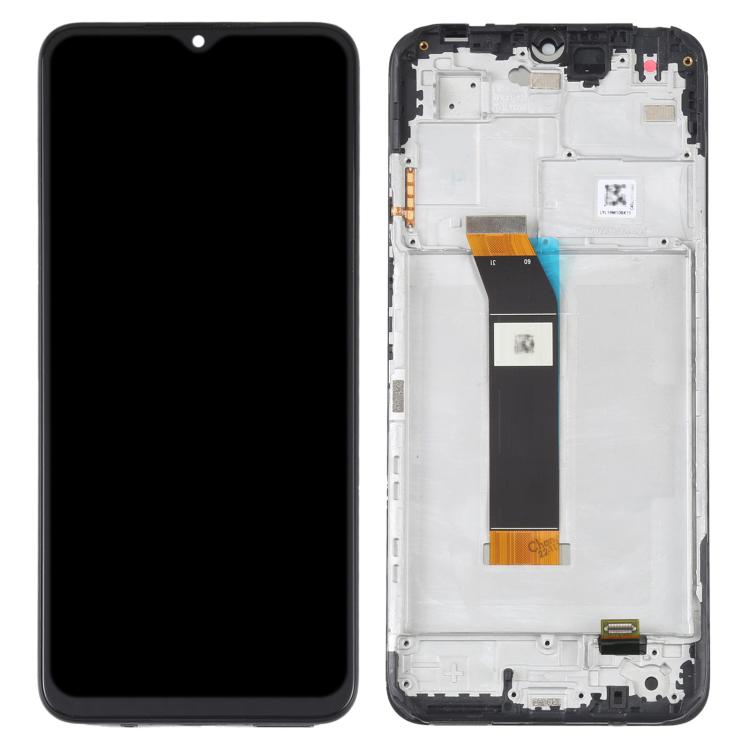 Pentru Xiaomi Redmi Note 11E 5G/Redmi 10 5G/Poco M5 4G/Poco M4 5G Grad B Ecran LCD și Ansamblu Digitizor+Piesă Cadru (fără Logo)