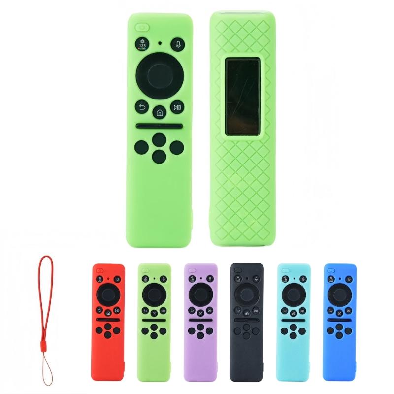 Precisions Silicone Cover for BN591432A Voice Remote Controls Shockproof Protections and AntiSlip for Secure Handling