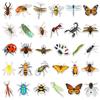 110 Insect & Animal Cartoon Stickers - Waterproof Decals for Journals, Water Bottles, and Phone Cases