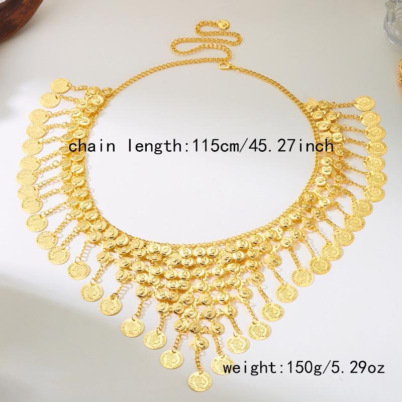 Meier Waist Chain Bohemia Style Coin Waist Chain Women's Fashion Belly Dance Belt