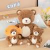 Adorable Bear Plush Doll, Soft Hugging Pillow, Valentine's Day Gift for Girls