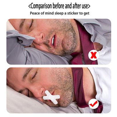 30Pcs/Pack Anti-Snoring Stickers For Children Night Sleep Lip Nose Breathing Improving Patch Mouth Correction Sticker Tapes