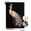 DIY Pearl Diamond Art Painting kits for Adult and Beginners, Majestic Peacock Sparkling Painting Craft Home Wall Decor Handmade Gift