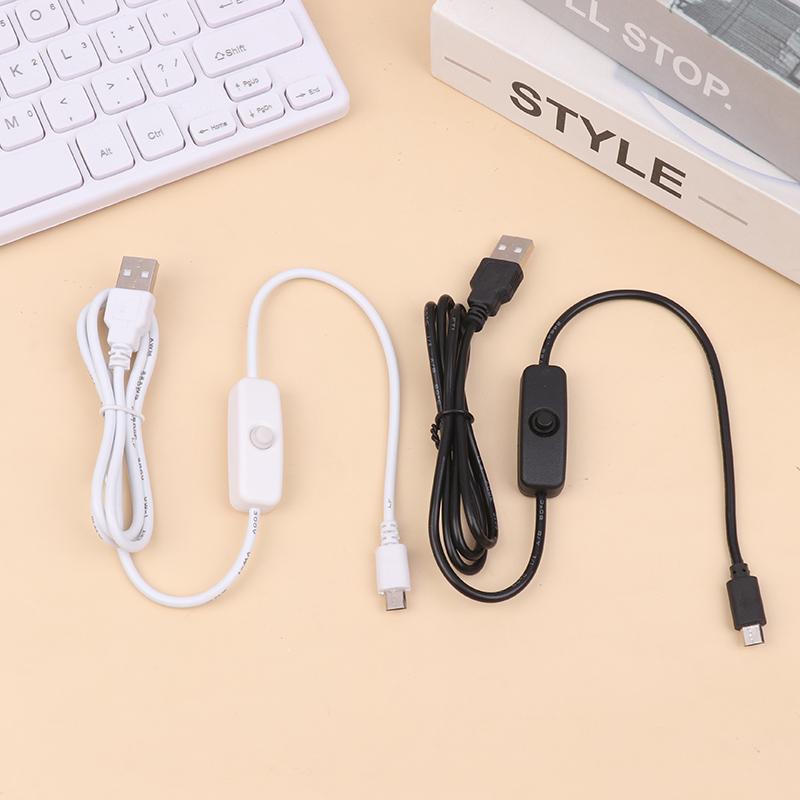 Usb Type-C Extension Cable With On Off Switch Usb To Type C Extension Cable For Usb Lamp Usb Fan Led Strip Lamp Bulb Light