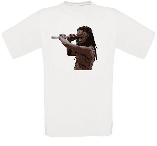 Michonne Zombie Series Twd T-Shirt S