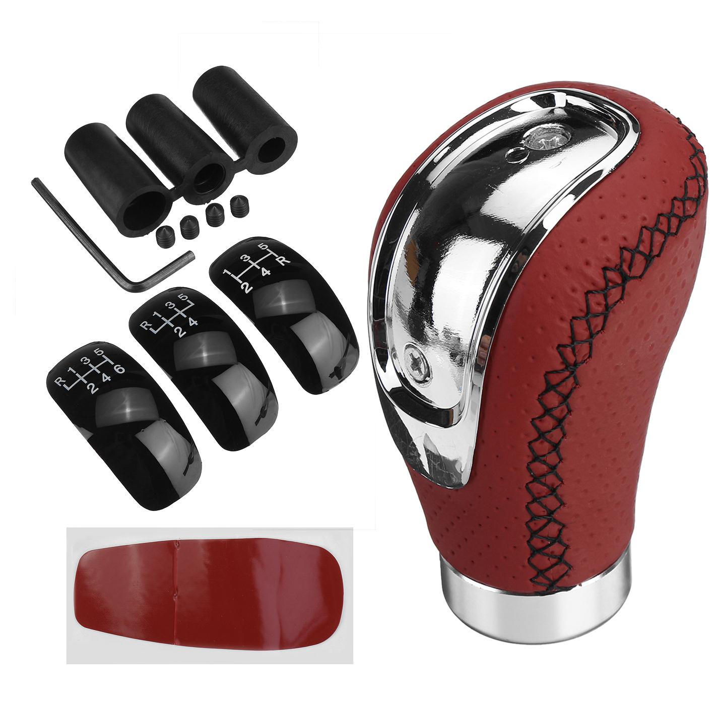 

Универсальная 5/6-скоростная ручка переключения передач, рычаг переключения передач, ручка из искусственной кожи, автоаксессуары для всех ручных B