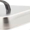304 Stainless Steel Grill Lid for Basting, Cover Steaming Food Commercial Steaks, Patties,