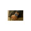 Seiko Selection SBTR041 Men's Quartz Chronograph Watch Blue Gray Dial Black Stainless Steel