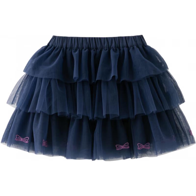 

Плиссированная сетчатая юбка для девочек DAVE & BELLA 120cm
