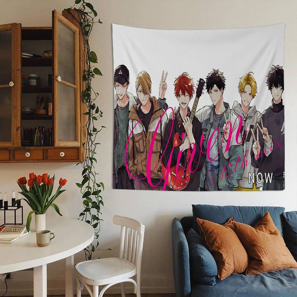 Japanses Cartoon Given Cartoon Tapestry Art Science Fiction Room Home Decor Wall Hanging Home Decor