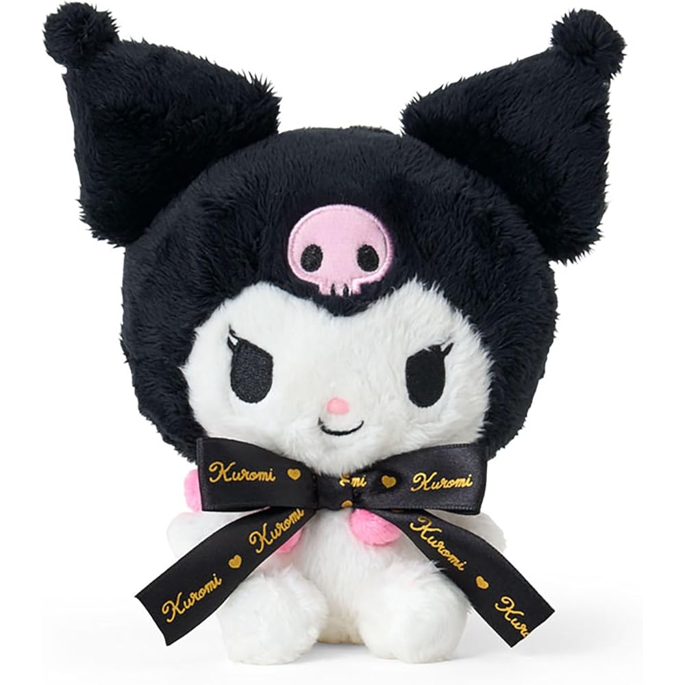 Sanrio Kurumi Plush Toy Character Award Logo Ribbon Age 3 and Up 747408