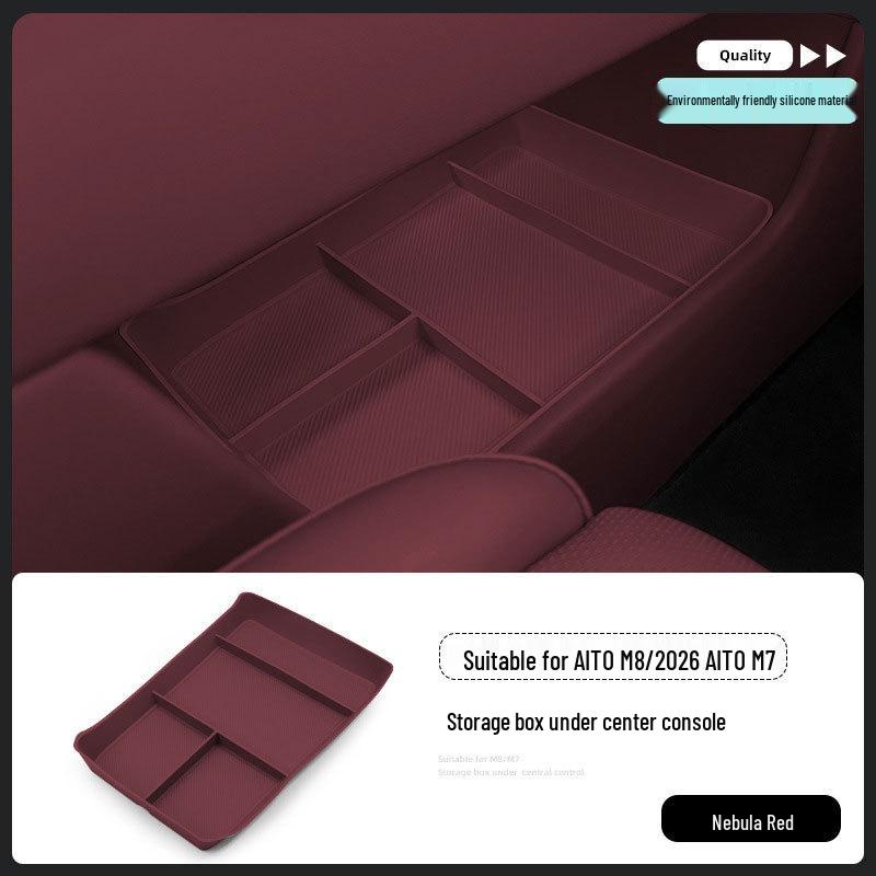 AITO M8/M7 Center Console Silicone Storage Organizer Pad