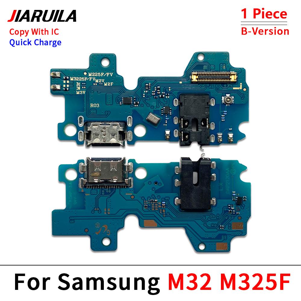 USB Charging Board Port Dock Charger Connector Flex Cable For Samsung M11 M12 M13 M21 M21s M31 M31s M22 M32 M23 M33 M53 4G 5G