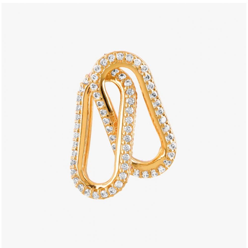 Pandora 769660c01 Pandora Me Styling Pav  Double Link Charm