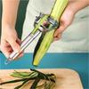 3 BUC Peeler de Legume pentru Bucătărie Oțel Inoxidabil Răzătoare de Pepene Dublu Cap Peeler de Uz Casnic Multi-Funcțional Peeler de Fructe și Legume