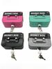  Loable Storage Box Money Box Handheld Metal Box Creative Gift Saving Box Iron Box with Lo for Documents And Coins