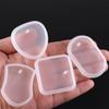 1Pcs DIY Keychain Pendant Silicone Mold Set Crystal Epoxy Resin Mold Round Rectangle Pendants Jewelry Making Mould Kitchen Tools