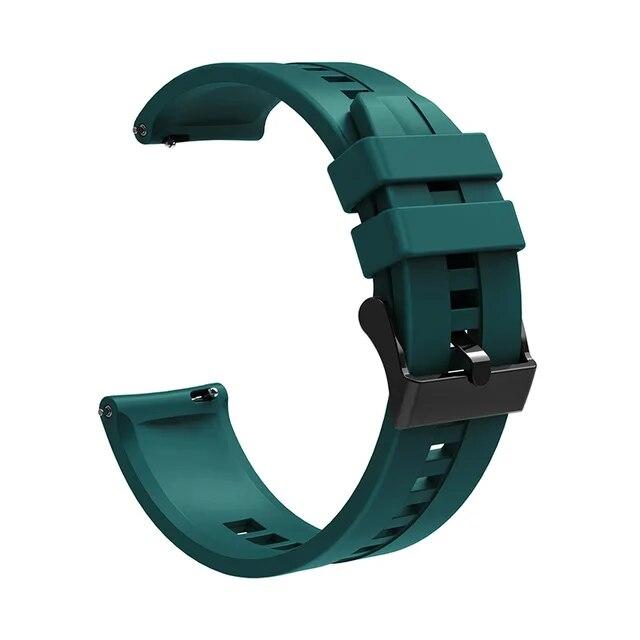 Silikon 22mm Smart Watch Band für Huawei GT 2 3 Runner 46mm Handgelenk Riemen Huawei Uhr 3 GT2 Pro GT2e Magic 2 Armband Armband